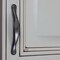 Gliderite Hardware 3 in. Center to Center Weathered Nickel Beaded Cabinet Pull - 4554-WN, 5PK 4554-WN-5 - alternate 4